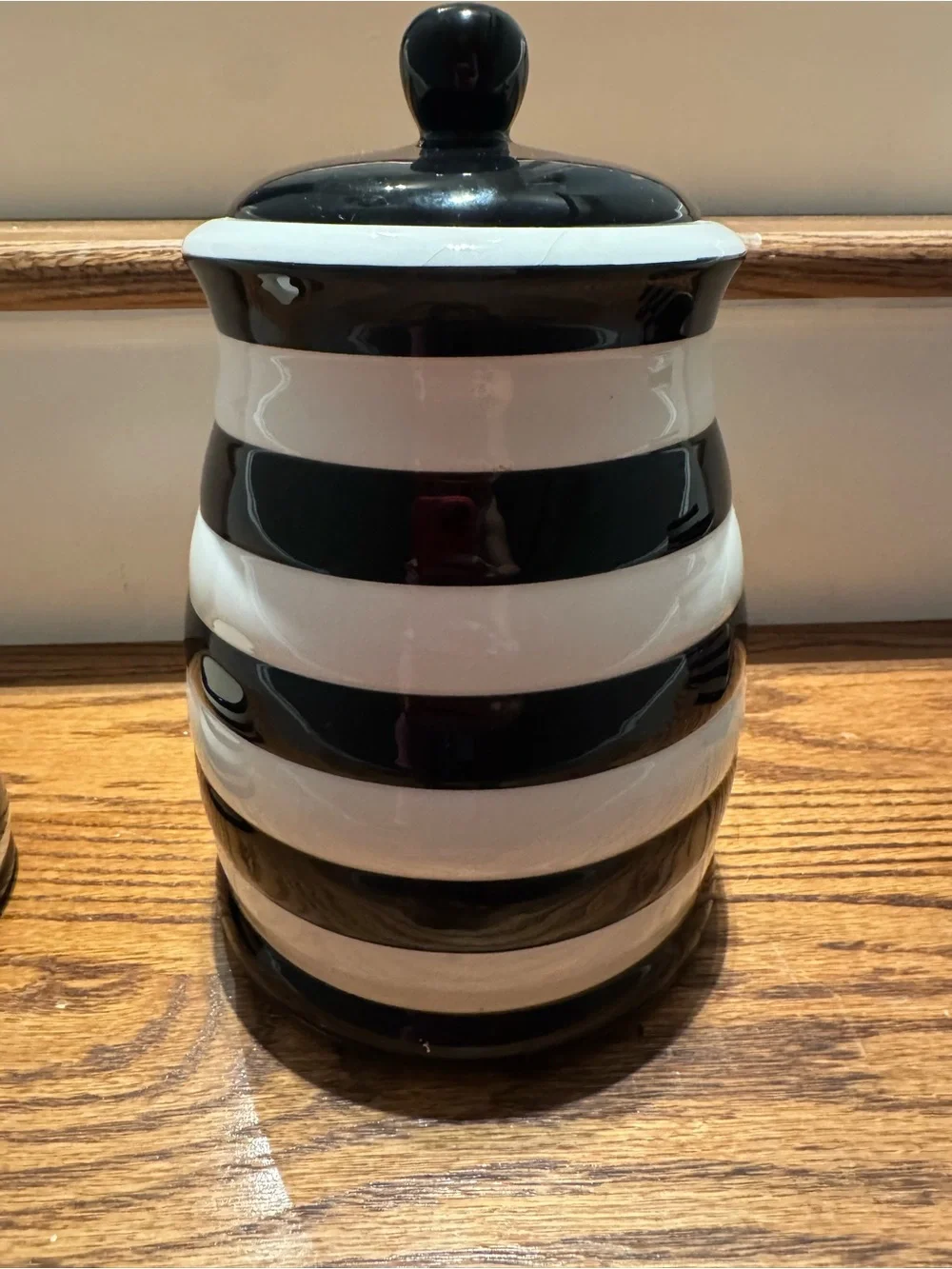 Black and White Striped Home Decor